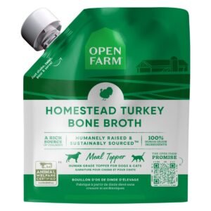 Open Farm Bone Broth Meal Topper for Pets - Turkey