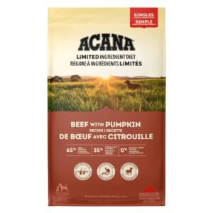 Acana Singles Limited Ingredient Diet Dry Dog Food - Beef with Pumpkin Recipe