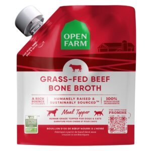 Open Farm Bone Broth Meal Topper for Pets - Beef