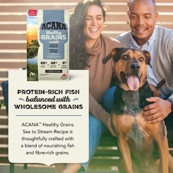 Acana Healthy Grains Dry Dog Food - Sea to Stream Recipe - Image 3
