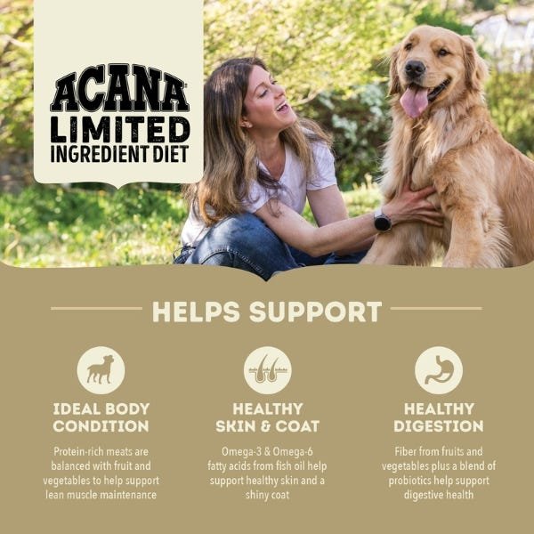 Acana Singles Limited Ingredient Diet Dry Dog Food - Duck with Pear Recipe - Image 3