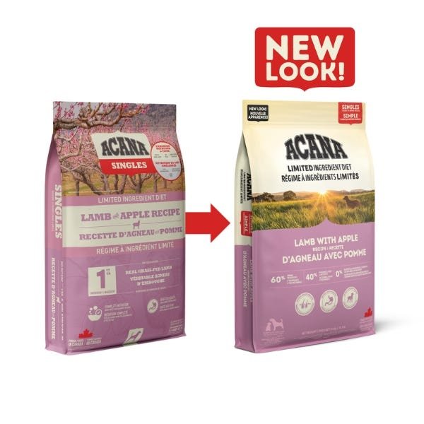 Acana Singles Limited Ingredient Diet Dry Dog Food - Lamb with Apple Recipe - Image 4