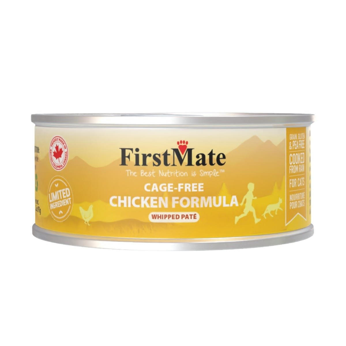 FirstMate Limited Ingredient Canned Cat Food - Cage-Free Chicken Formula