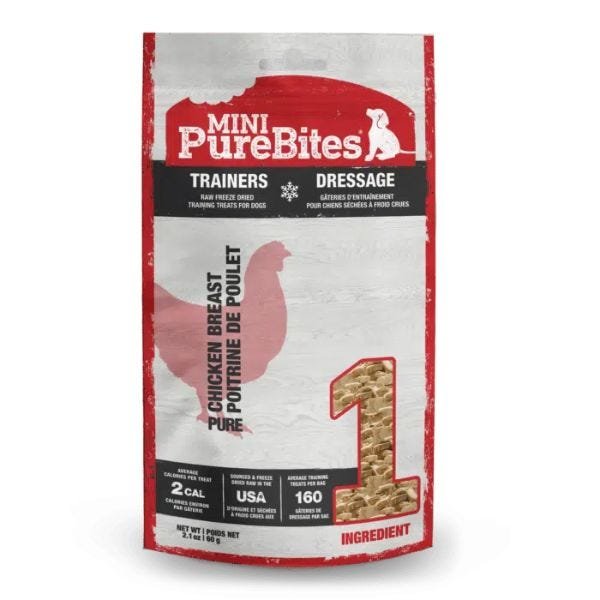 PureBites Freeze-Dried Mini Dog Treats - Chicken Breast