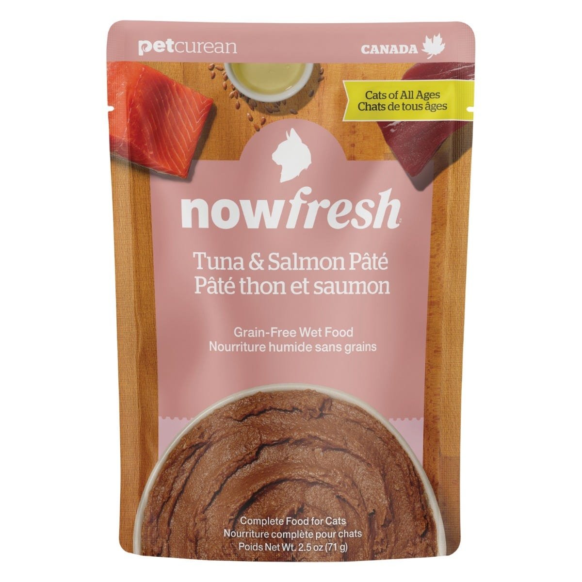 Now Fresh Grain-Free Wet Food for Cats - Tuna & Salmon Pâté