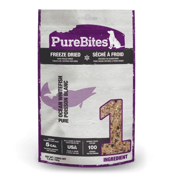 PureBites Freeze Dried Treats - Ocean Whitefish