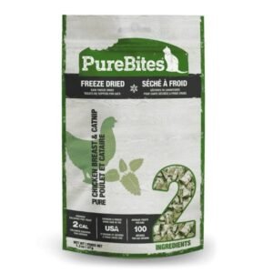 PureBites Freeze Dried Chicken Breast & Catnip Cat Treats
