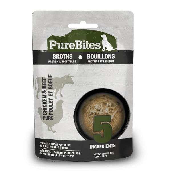 PureBites Dog Broths - Chicken, Beef & Vegetables