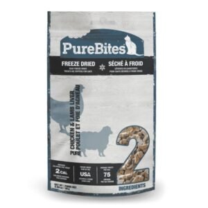 PureBites Freeze Dried Chicken Breast & Lamb Liver Cat Treats