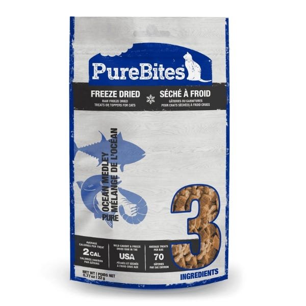 PureBites Freeze Dried Ocean Medley Treats