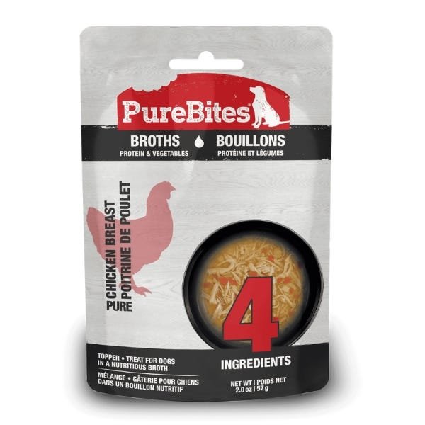 PureBites Dog Broths - Chicken & Vegetables