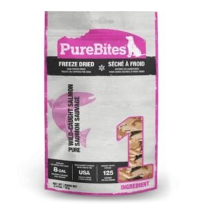 PureBites Salmon Freeze Dried Dog Treats
