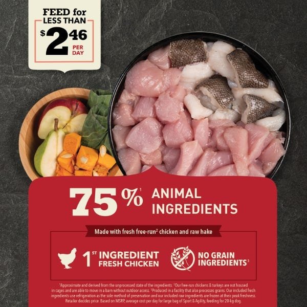 Acana Dry Food for Adult Dogs - Sport & Agility Recipe - Image 2