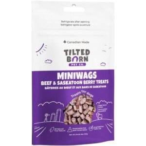 Tilted Barn Miniwags Beef & Saskatoon Berries Treats